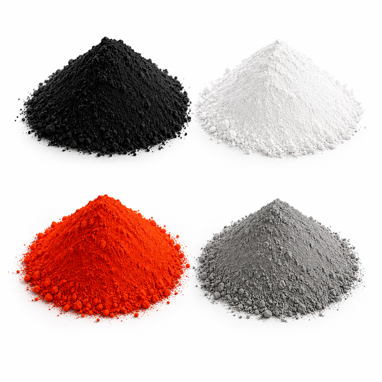 Tinta poliéster em pó para acabamento industrial em fase de lançamento